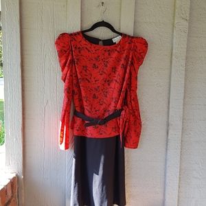 Vintage 80s Pea Patch Brand Dress SZ 5